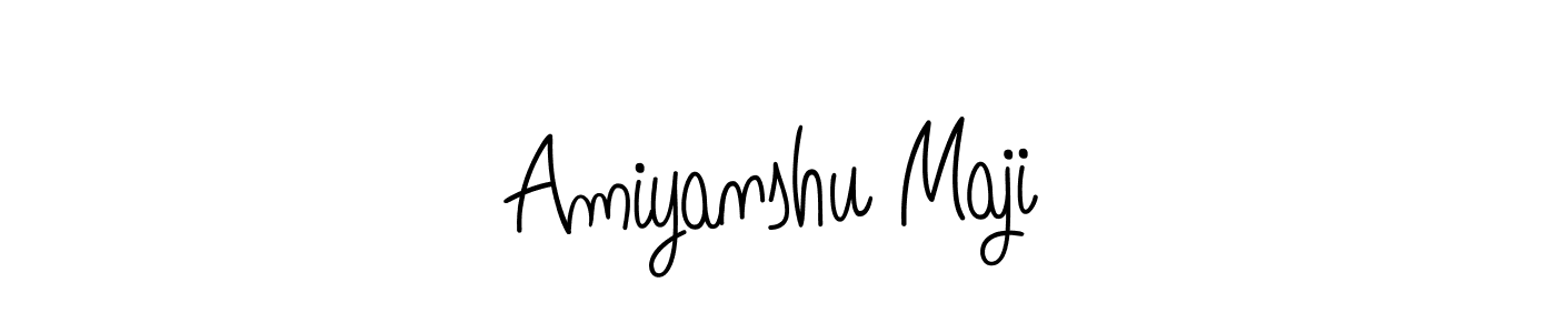 Make a beautiful signature design for name Amiyanshu Maji. Use this online signature maker to create a handwritten signature for free. Amiyanshu Maji signature style 5 images and pictures png