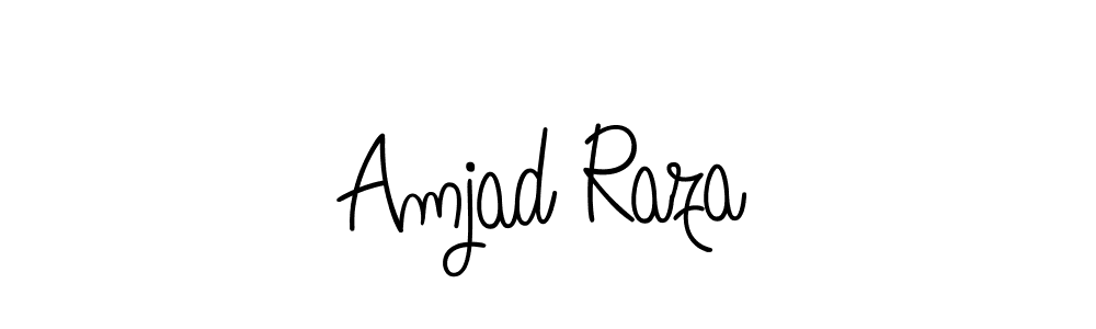 Make a short Amjad Raza signature style. Manage your documents anywhere anytime using Angelique-Rose-font-FFP. Create and add eSignatures, submit forms, share and send files easily. Amjad Raza signature style 5 images and pictures png