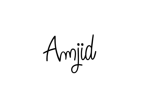 You can use this online signature creator to create a handwritten signature for the name Amjid. This is the best online autograph maker. Amjid signature style 5 images and pictures png