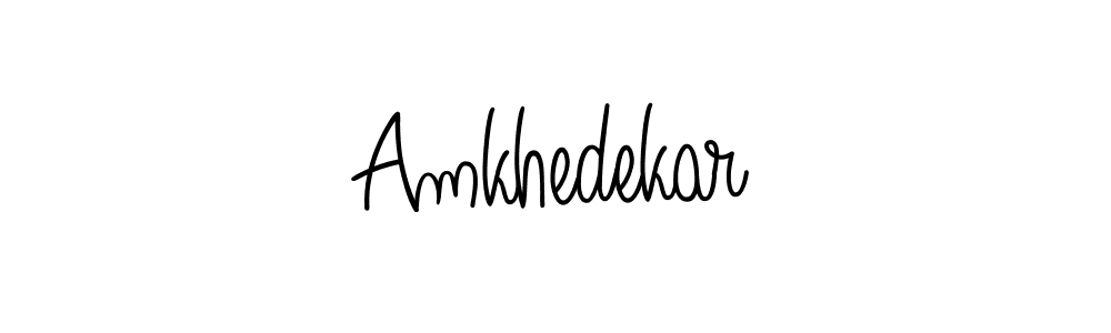 Amkhedekar stylish signature style. Best Handwritten Sign (Angelique-Rose-font-FFP) for my name. Handwritten Signature Collection Ideas for my name Amkhedekar. Amkhedekar signature style 5 images and pictures png