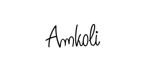 Best and Professional Signature Style for Amkoli. Angelique-Rose-font-FFP Best Signature Style Collection. Amkoli signature style 5 images and pictures png