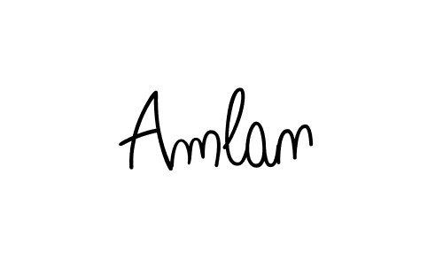 Once you've used our free online signature maker to create your best signature Angelique-Rose-font-FFP style, it's time to enjoy all of the benefits that Amlan name signing documents. Amlan signature style 5 images and pictures png