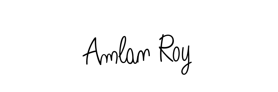 Once you've used our free online signature maker to create your best signature Angelique-Rose-font-FFP style, it's time to enjoy all of the benefits that Amlan Roy name signing documents. Amlan Roy signature style 5 images and pictures png