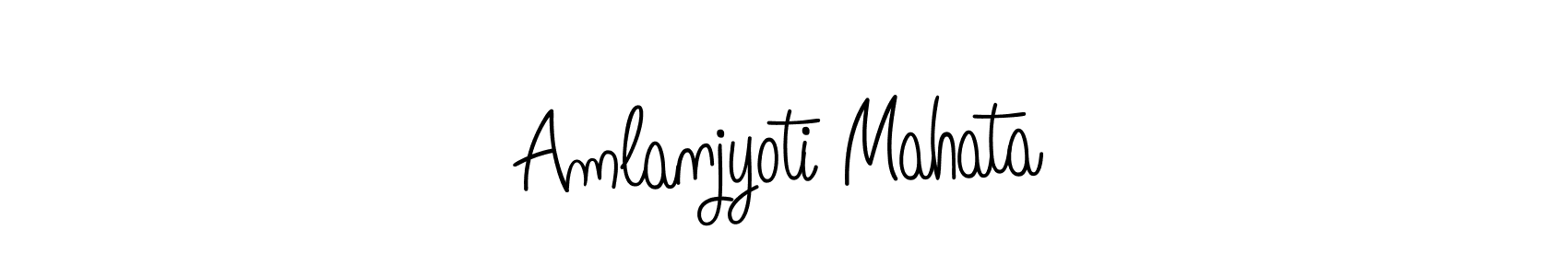 Once you've used our free online signature maker to create your best signature Angelique-Rose-font-FFP style, it's time to enjoy all of the benefits that Amlanjyoti Mahata name signing documents. Amlanjyoti Mahata signature style 5 images and pictures png
