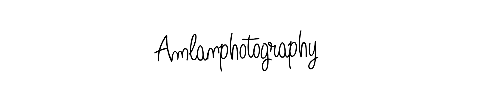 How to make Amlanphotography signature? Angelique-Rose-font-FFP is a professional autograph style. Create handwritten signature for Amlanphotography name. Amlanphotography signature style 5 images and pictures png