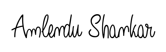 Explore multiple handwriting variations for Amlendu Shankar including this stunning Angelique-Rose-font-FFP design. Free to use across all platforms. Amlendu Shankar signature style 5 images and pictures png