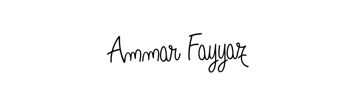 Make a beautiful signature design for name Ammar Fayyaz. Use this online signature maker to create a handwritten signature for free. Ammar Fayyaz signature style 5 images and pictures png