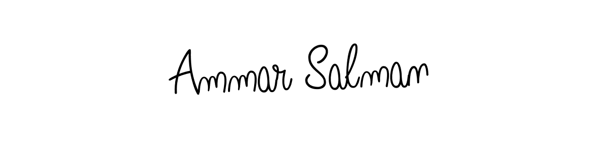 Similarly Angelique-Rose-font-FFP is the best handwritten signature design. Signature creator online .You can use it as an online autograph creator for name Ammar Salman. Ammar Salman signature style 5 images and pictures png