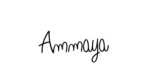 Once you've used our free online signature maker to create your best signature Angelique-Rose-font-FFP style, it's time to enjoy all of the benefits that Ammaya name signing documents. Ammaya signature style 5 images and pictures png
