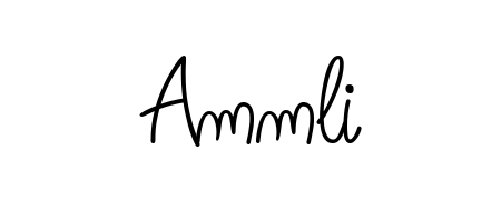 The best way (Angelique-Rose-font-FFP) to make a short signature is to pick only two or three words in your name. For converting this name Ammli. Ammli signature style 5 images and pictures png
