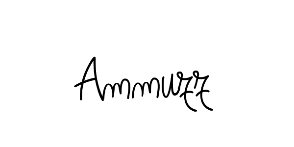 Use a signature maker to create a handwritten signature online. With this signature software, you can design (Angelique-Rose-font-FFP) your own signature for name Ammuzz. Ammuzz signature style 5 images and pictures png