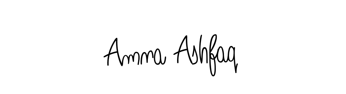 Make a beautiful signature design for name Amna Ashfaq. Use this online signature maker to create a handwritten signature for free. Amna Ashfaq signature style 5 images and pictures png