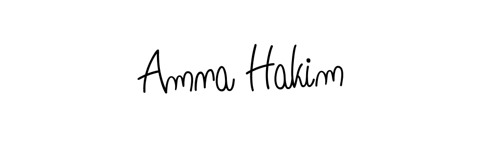 How to make Amna Hakim signature? Angelique-Rose-font-FFP is a professional autograph style. Create handwritten signature for Amna Hakim name. Amna Hakim signature style 5 images and pictures png