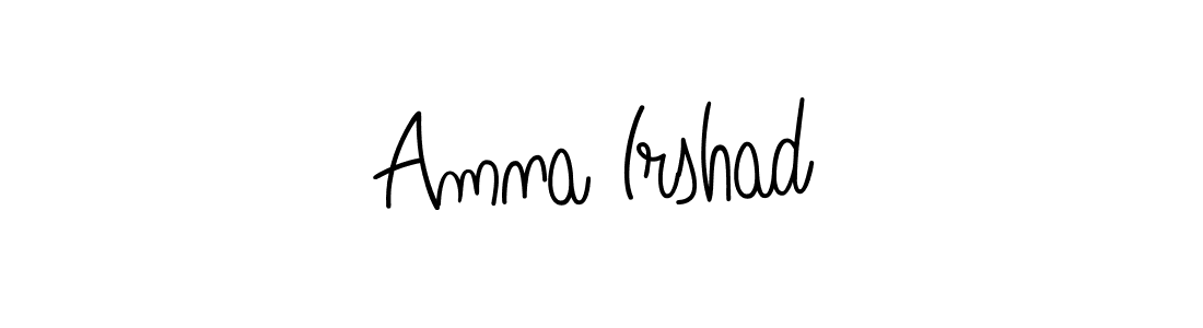 You can use this online signature creator to create a handwritten signature for the name Amna Irshad. This is the best online autograph maker. Amna Irshad signature style 5 images and pictures png