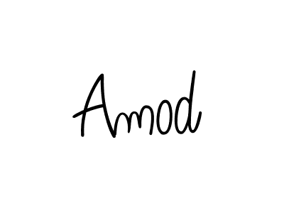 Also we have Amod name is the best signature style. Create professional handwritten signature collection using Angelique-Rose-font-FFP autograph style. Amod signature style 5 images and pictures png