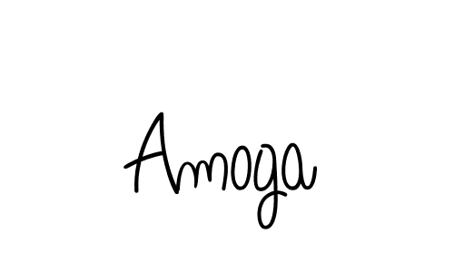 Also we have Amoga name is the best signature style. Create professional handwritten signature collection using Angelique-Rose-font-FFP autograph style. Amoga signature style 5 images and pictures png