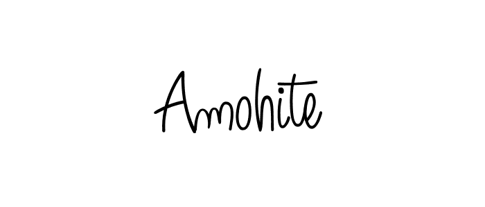 You can use this online signature creator to create a handwritten signature for the name Amohite. This is the best online autograph maker. Amohite signature style 5 images and pictures png