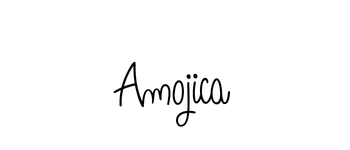 It looks lik you need a new signature style for name Amojica. Design unique handwritten (Angelique-Rose-font-FFP) signature with our free signature maker in just a few clicks. Amojica signature style 5 images and pictures png