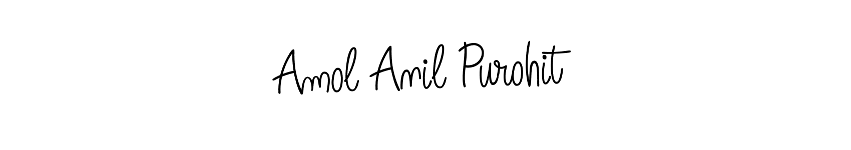 You can use this online signature creator to create a handwritten signature for the name Amol Anil Purohit. This is the best online autograph maker. Amol Anil Purohit signature style 5 images and pictures png