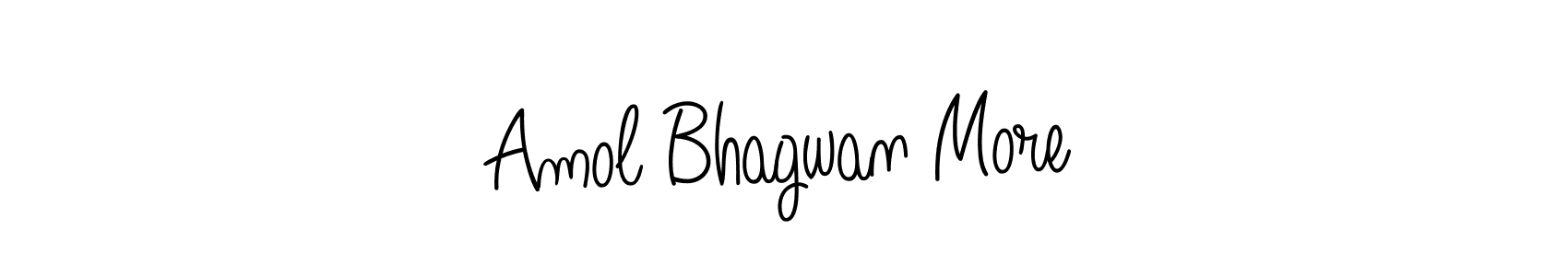 Here are the top 10 professional signature styles for the name Amol Bhagwan More. These are the best autograph styles you can use for your name. Amol Bhagwan More signature style 5 images and pictures png