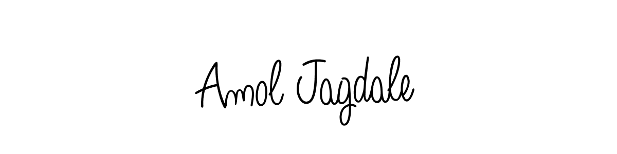 Make a short Amol Jagdale signature style. Manage your documents anywhere anytime using Angelique-Rose-font-FFP. Create and add eSignatures, submit forms, share and send files easily. Amol Jagdale signature style 5 images and pictures png