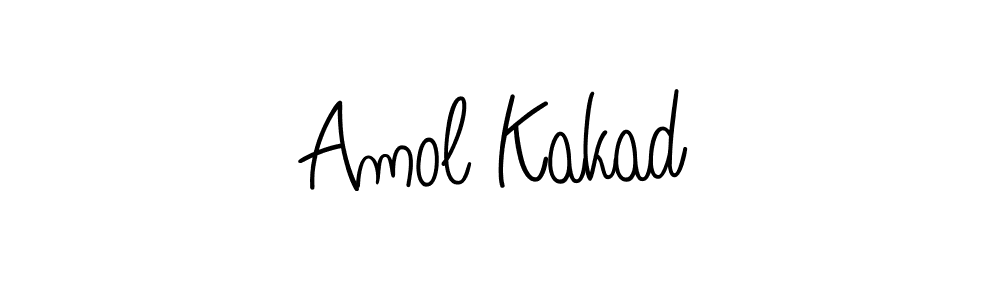 You should practise on your own different ways (Angelique-Rose-font-FFP) to write your name (Amol Kakad) in signature. don't let someone else do it for you. Amol Kakad signature style 5 images and pictures png
