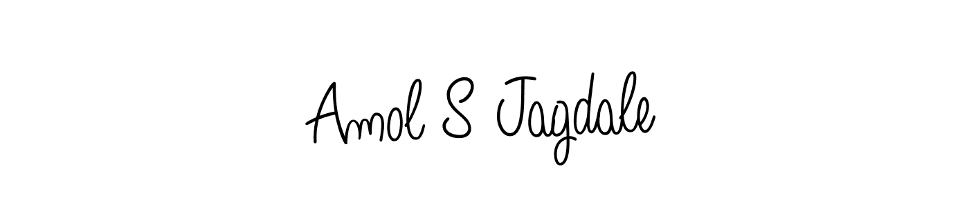 Best and Professional Signature Style for Amol S Jagdale. Angelique-Rose-font-FFP Best Signature Style Collection. Amol S Jagdale signature style 5 images and pictures png