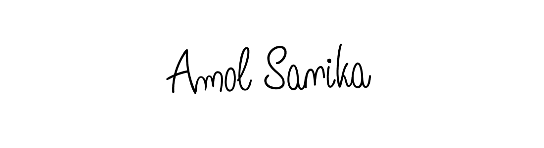 Make a beautiful signature design for name Amol Sanika. Use this online signature maker to create a handwritten signature for free. Amol Sanika signature style 5 images and pictures png