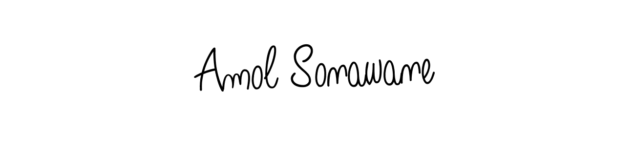 You can use this online signature creator to create a handwritten signature for the name Amol Sonawane. This is the best online autograph maker. Amol Sonawane signature style 5 images and pictures png