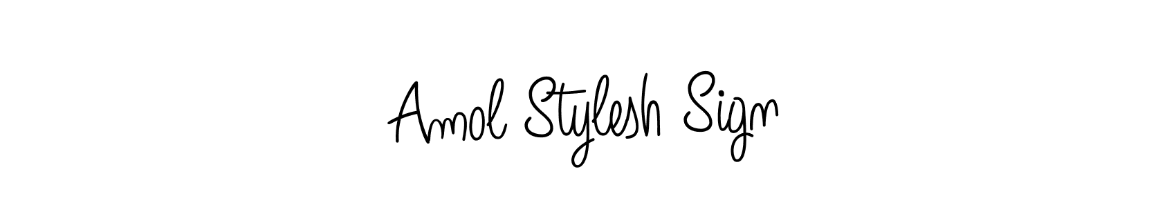 How to make Amol Stylesh Sign signature? Angelique-Rose-font-FFP is a professional autograph style. Create handwritten signature for Amol Stylesh Sign name. Amol Stylesh Sign signature style 5 images and pictures png