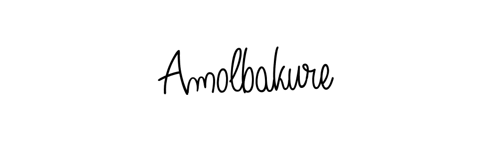 Also we have Amolbakure name is the best signature style. Create professional handwritten signature collection using Angelique-Rose-font-FFP autograph style. Amolbakure signature style 5 images and pictures png