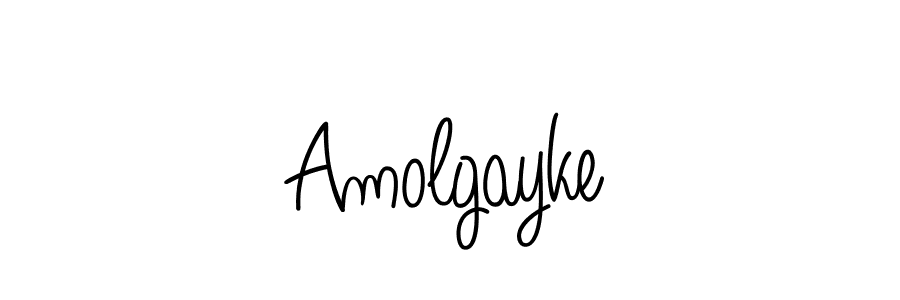 How to Draw Amolgayke signature style? Angelique-Rose-font-FFP is a latest design signature styles for name Amolgayke. Amolgayke signature style 5 images and pictures png