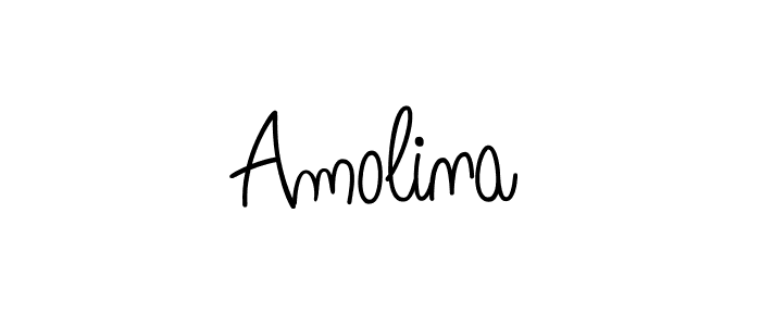 Angelique-Rose-font-FFP is a professional signature style that is perfect for those who want to add a touch of class to their signature. It is also a great choice for those who want to make their signature more unique. Get Amolina name to fancy signature for free. Amolina signature style 5 images and pictures png