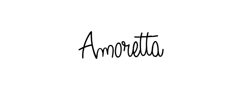 Make a beautiful signature design for name Amoretta. Use this online signature maker to create a handwritten signature for free. Amoretta signature style 5 images and pictures png