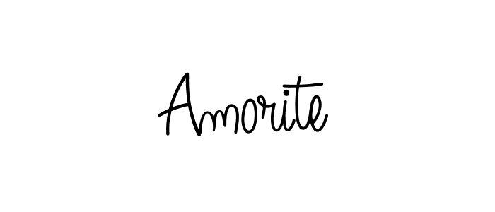 How to make Amorite signature? Angelique-Rose-font-FFP is a professional autograph style. Create handwritten signature for Amorite name. Amorite signature style 5 images and pictures png