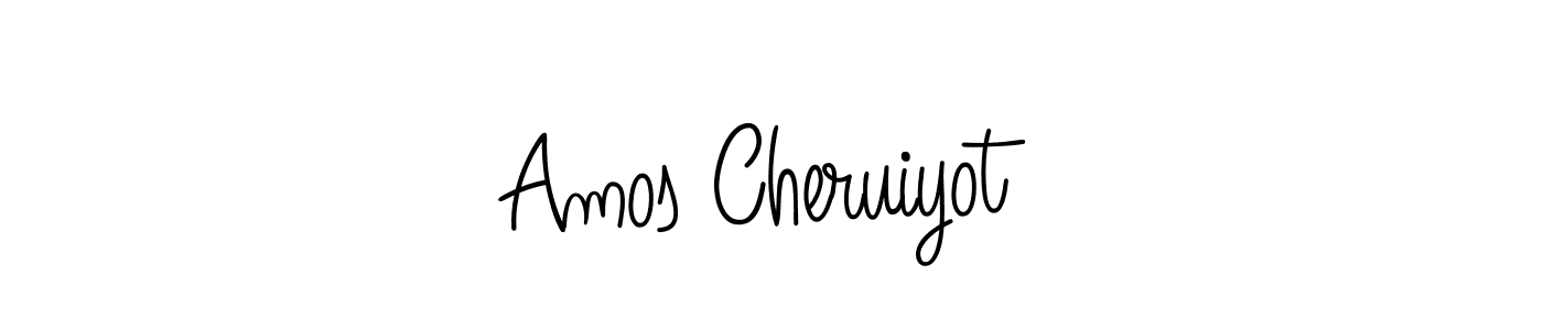 if you are searching for the best signature style for your name Amos Cheruiyot. so please give up your signature search. here we have designed multiple signature styles  using Angelique-Rose-font-FFP. Amos Cheruiyot signature style 5 images and pictures png