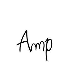 Design your own signature with our free online signature maker. With this signature software, you can create a handwritten (Angelique-Rose-font-FFP) signature for name Amp. Amp signature style 5 images and pictures png