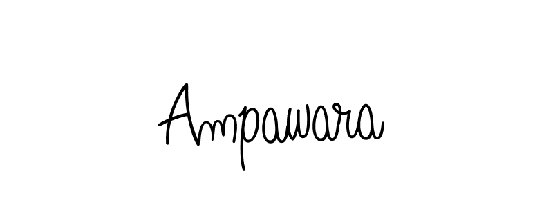 How to make Ampawara signature? Angelique-Rose-font-FFP is a professional autograph style. Create handwritten signature for Ampawara name. Ampawara signature style 5 images and pictures png