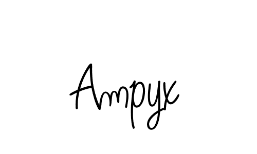 The best way (Angelique-Rose-font-FFP) to make a short signature is to pick only two or three words in your name. The name Ampyx include a total of six letters. For converting this name. Ampyx signature style 5 images and pictures png
