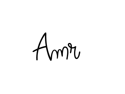 How to make Amr  signature? Angelique-Rose-font-FFP is a professional autograph style. Create handwritten signature for Amr  name. Amr  signature style 5 images and pictures png