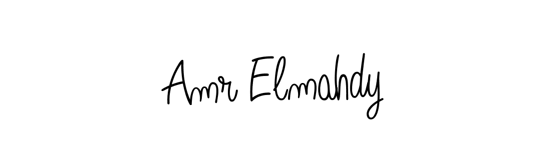 It looks lik you need a new signature style for name Amr Elmahdy. Design unique handwritten (Angelique-Rose-font-FFP) signature with our free signature maker in just a few clicks. Amr Elmahdy signature style 5 images and pictures png