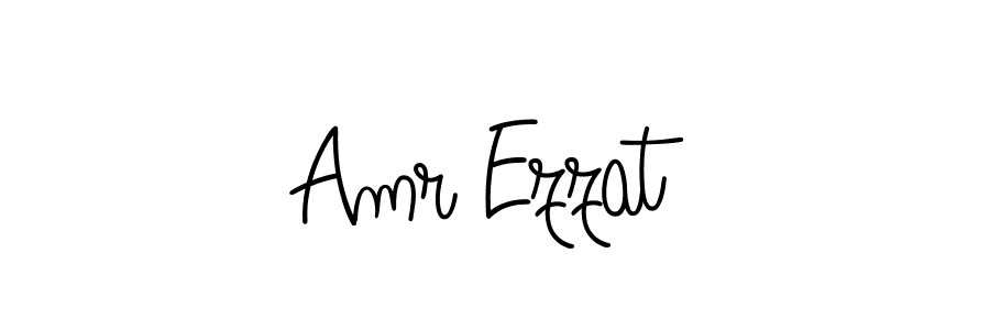 How to make Amr Ezzat name signature. Use Angelique-Rose-font-FFP style for creating short signs online. This is the latest handwritten sign. Amr Ezzat signature style 5 images and pictures png