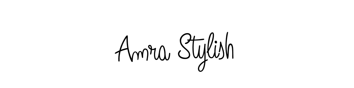 Here are the top 10 professional signature styles for the name Amra Stylish. These are the best autograph styles you can use for your name. Amra Stylish signature style 5 images and pictures png