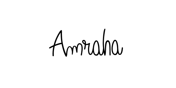 How to Draw Amraha signature style? Angelique-Rose-font-FFP is a latest design signature styles for name Amraha. Amraha signature style 5 images and pictures png