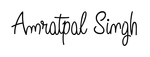 Designed for modern professionals: Amratpal Singh name signature crafted with Angelique-Rose-font-FFP script. Ready for digital PDF workflows. Amratpal Singh signature style 5 images and pictures png