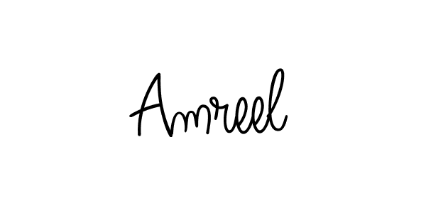 if you are searching for the best signature style for your name Amreel. so please give up your signature search. here we have designed multiple signature styles  using Angelique-Rose-font-FFP. Amreel signature style 5 images and pictures png
