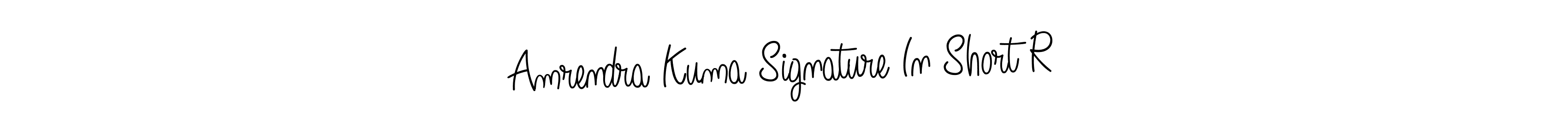 It looks lik you need a new signature style for name Amrendra Kuma Signature In Short R. Design unique handwritten (Angelique-Rose-font-FFP) signature with our free signature maker in just a few clicks. Amrendra Kuma Signature In Short R signature style 5 images and pictures png