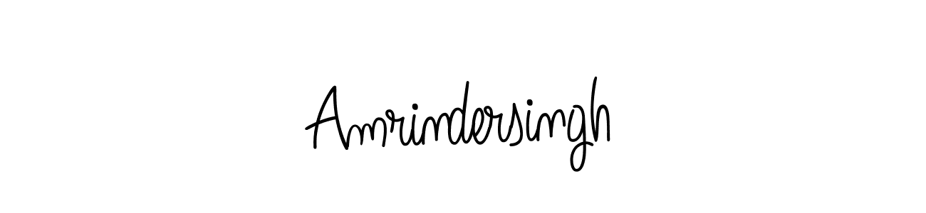 Make a beautiful signature design for name Amrindersingh. Use this online signature maker to create a handwritten signature for free. Amrindersingh signature style 5 images and pictures png