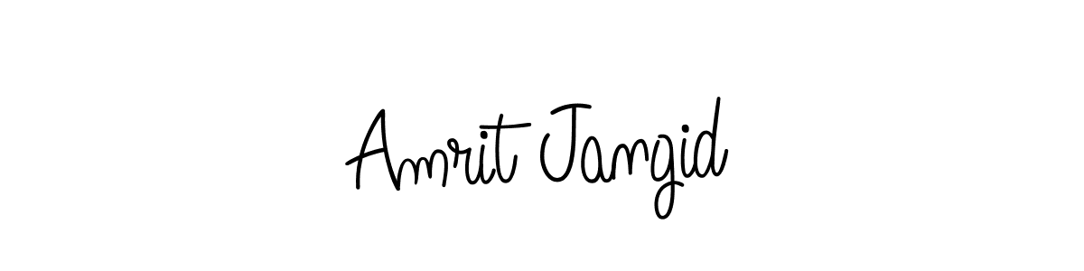Check out images of Autograph of Amrit Jangid name. Actor Amrit Jangid Signature Style. Angelique-Rose-font-FFP is a professional sign style online. Amrit Jangid signature style 5 images and pictures png