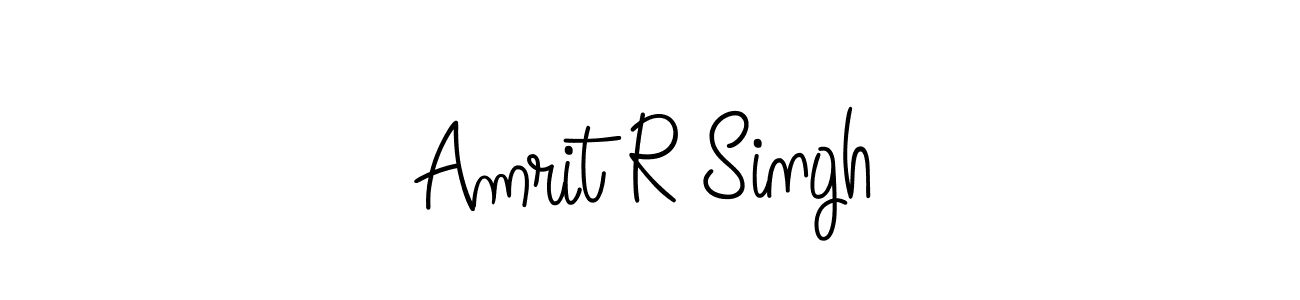 How to Draw Amrit R Singh signature style? Angelique-Rose-font-FFP is a latest design signature styles for name Amrit R Singh. Amrit R Singh signature style 5 images and pictures png